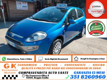 Fiat Punto Evo 1.4 5 porte Active Natural Power, GARANZIA L.12 MESI, OK NEOPATENTATI