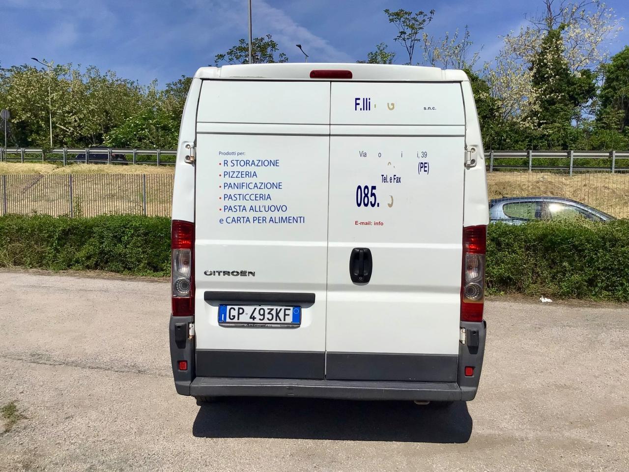 Citroen Jumper Furgone 2.2 HDi Turbo diesel 120 Cv Passo Lungo Tetto Alto Coibentato