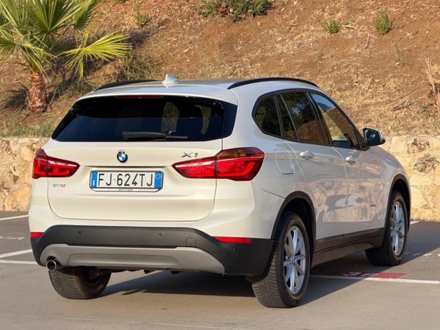 BMW X1 SDRIVE 16D BIANCO PERLA+LED+BIZONA+CRUISE