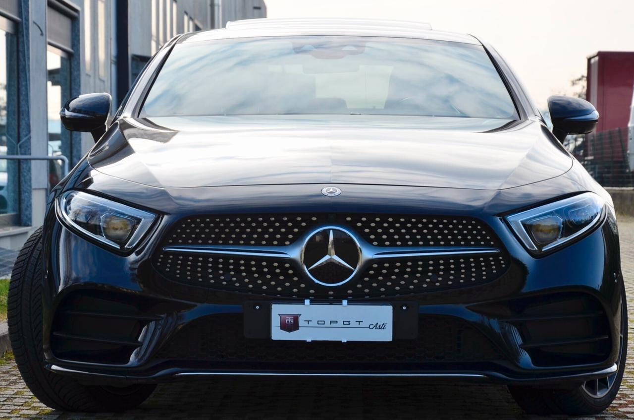 MERCEDES-BENZ CLS 400 COUPE PREMIUM PLUS 4MATIC 340cv AUTO, SERVICE MERCEDES, UFF ITALIANA, TETTO, BURMESTER, MULTIBEAM, RETROCAMERA, PELLE, PERMUTE