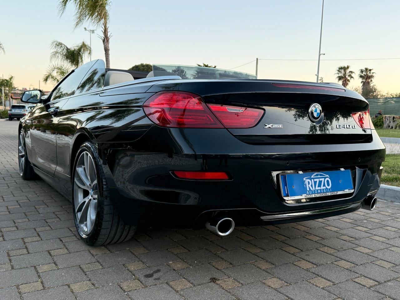 Bmw 640d xDrive Cabrio Pelle Full Led Auto