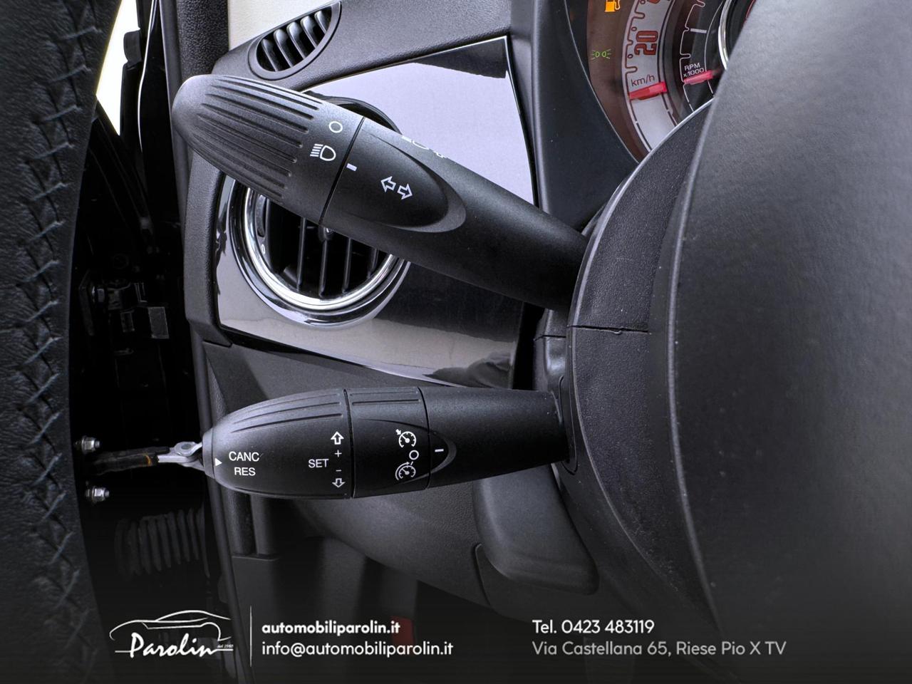 FIAT 500 1.2 S&S Lounge Tetto-Sensori-Ruotino