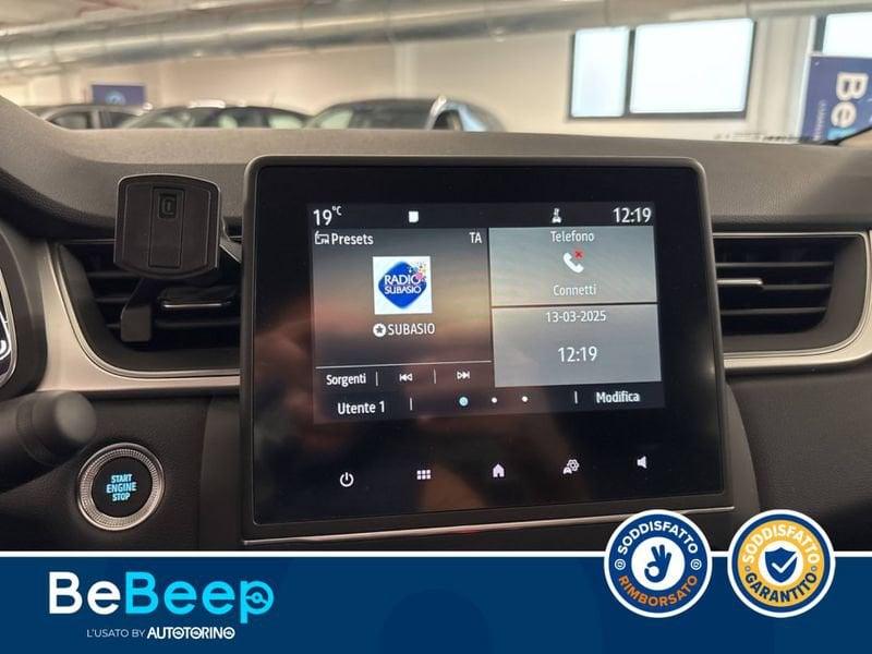 Renault Captur 1.6 E-TECH HYBRID INTENS 145CV AUTO
