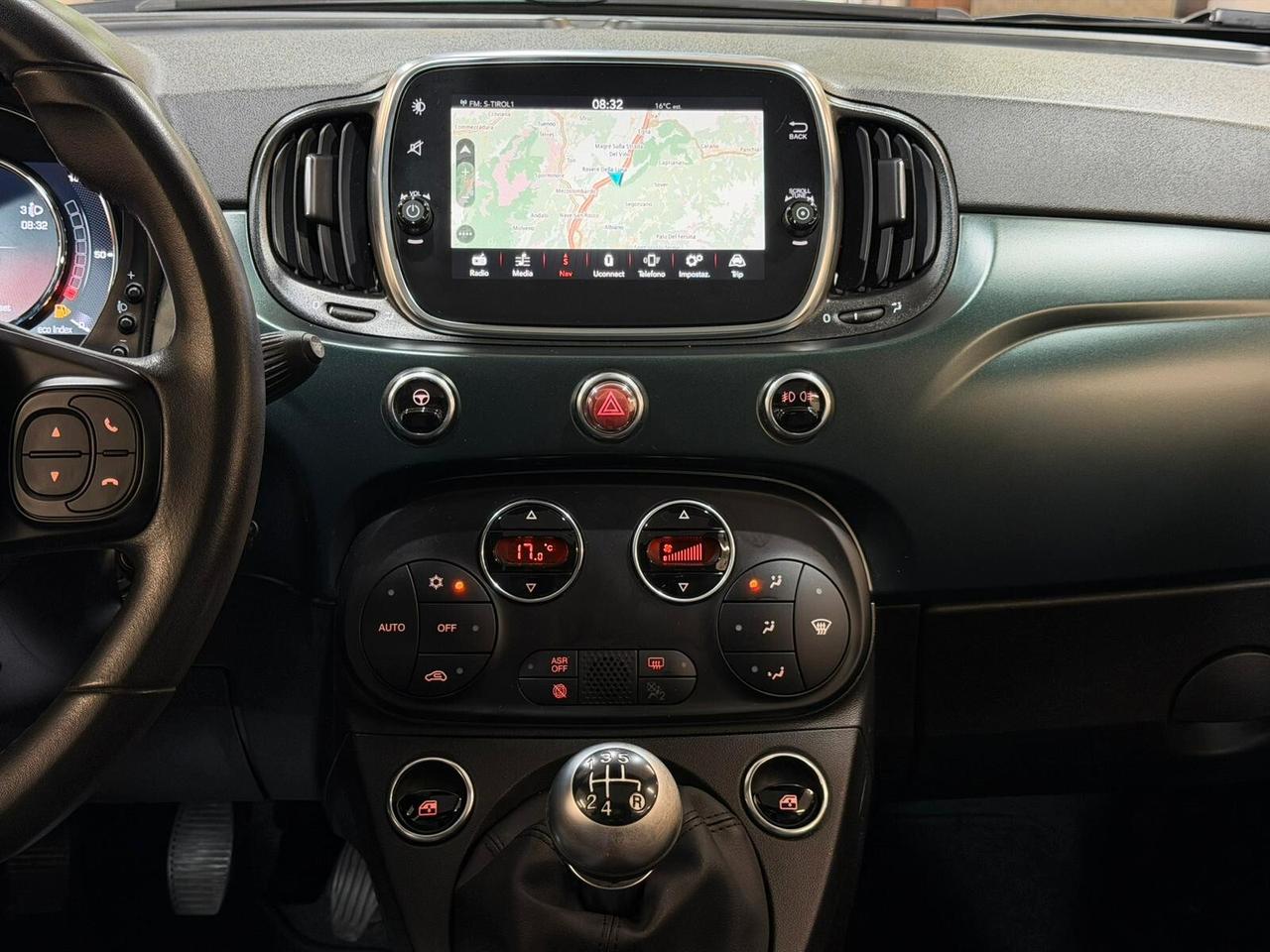 FIAT 500 S SPORT 1.2 69cv ROCKSTAR 110.000km 2019