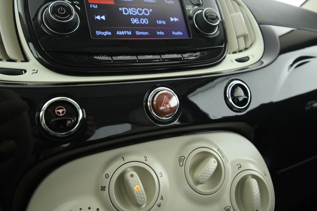 FIAT 500 1.2 Lounge 69cv TETTO PANO+BLUETOOTH