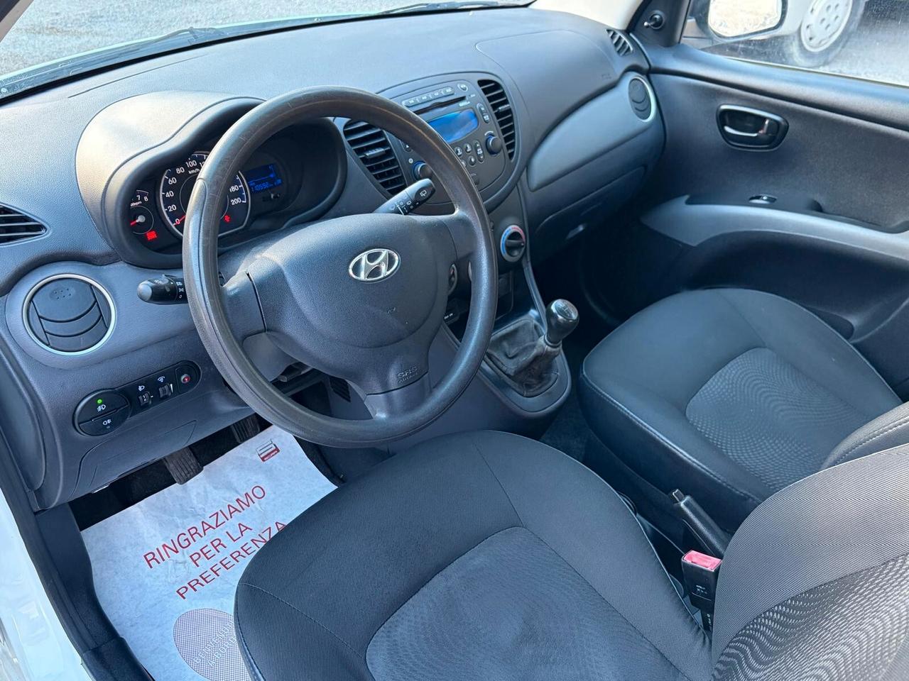 Hyundai i10 1.0 67Cv EURO5 12 MESI DI GARANZIA