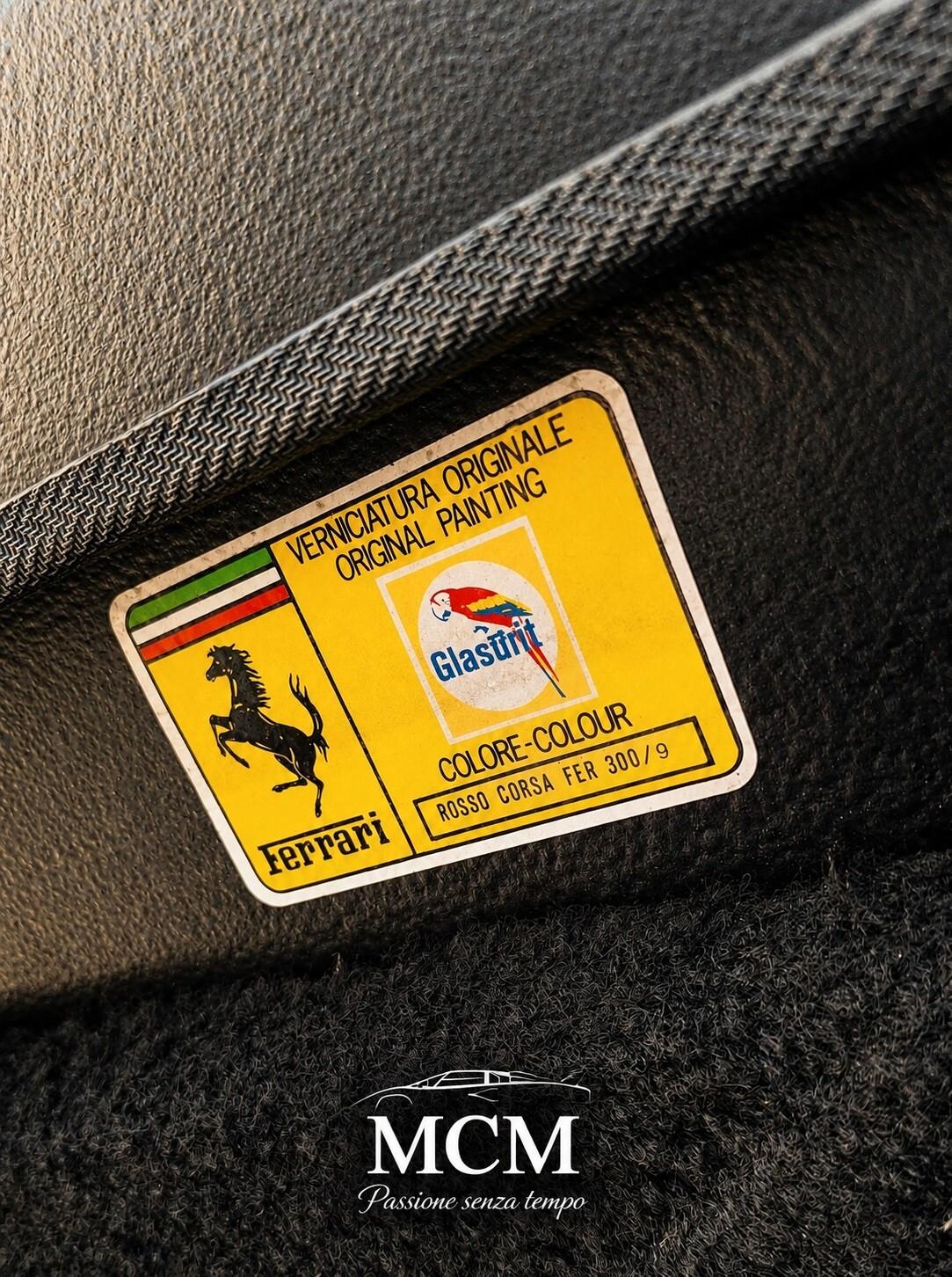 Ferrari 328 GTS - 65.000km - Italiana - Book Service -Tools Kit