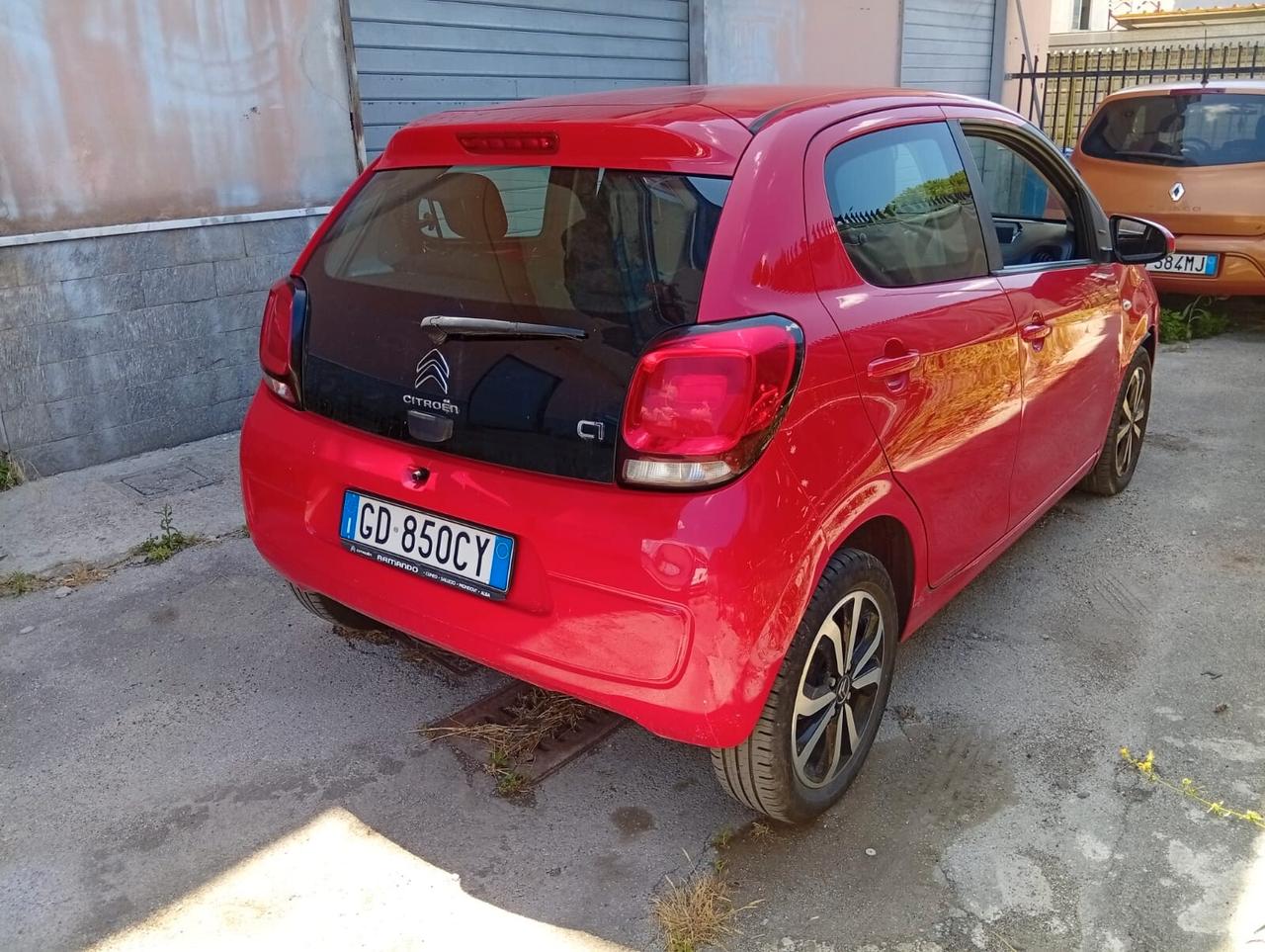 Citroen C1 sinistrata incidentata 2021 pochi km