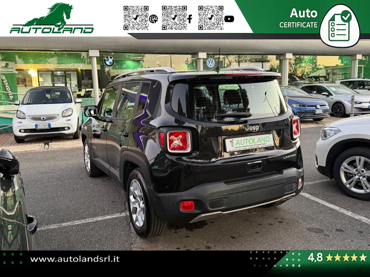 Jeep Renegade 1.6 MultiJet 120 CV Limited Automatica