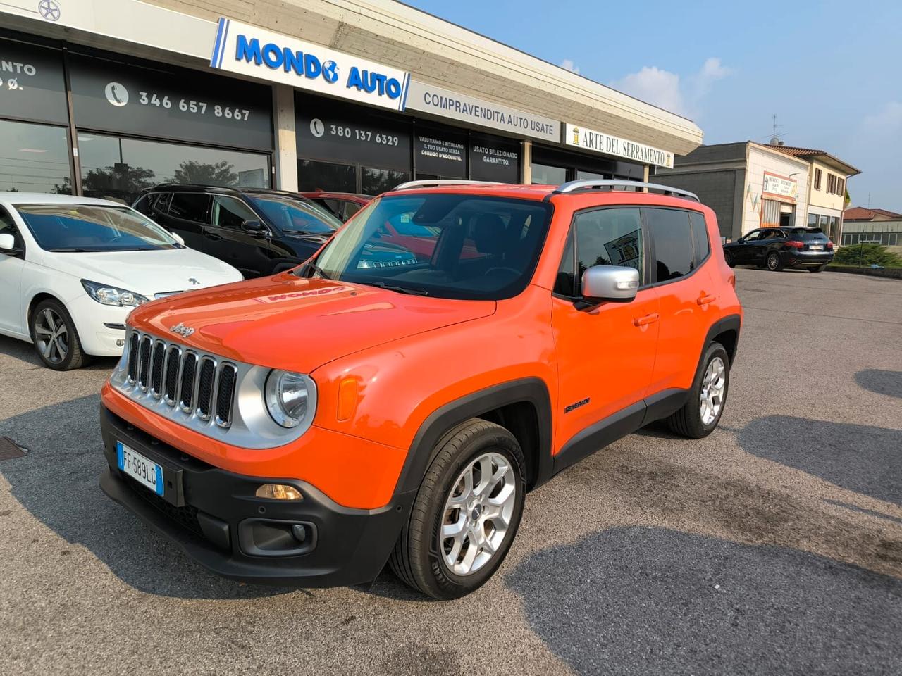 Jeep Renegade 1.6 Mjt 120 CV Limited *CINGHIA E TAGLIANDI CERTIFICATI*