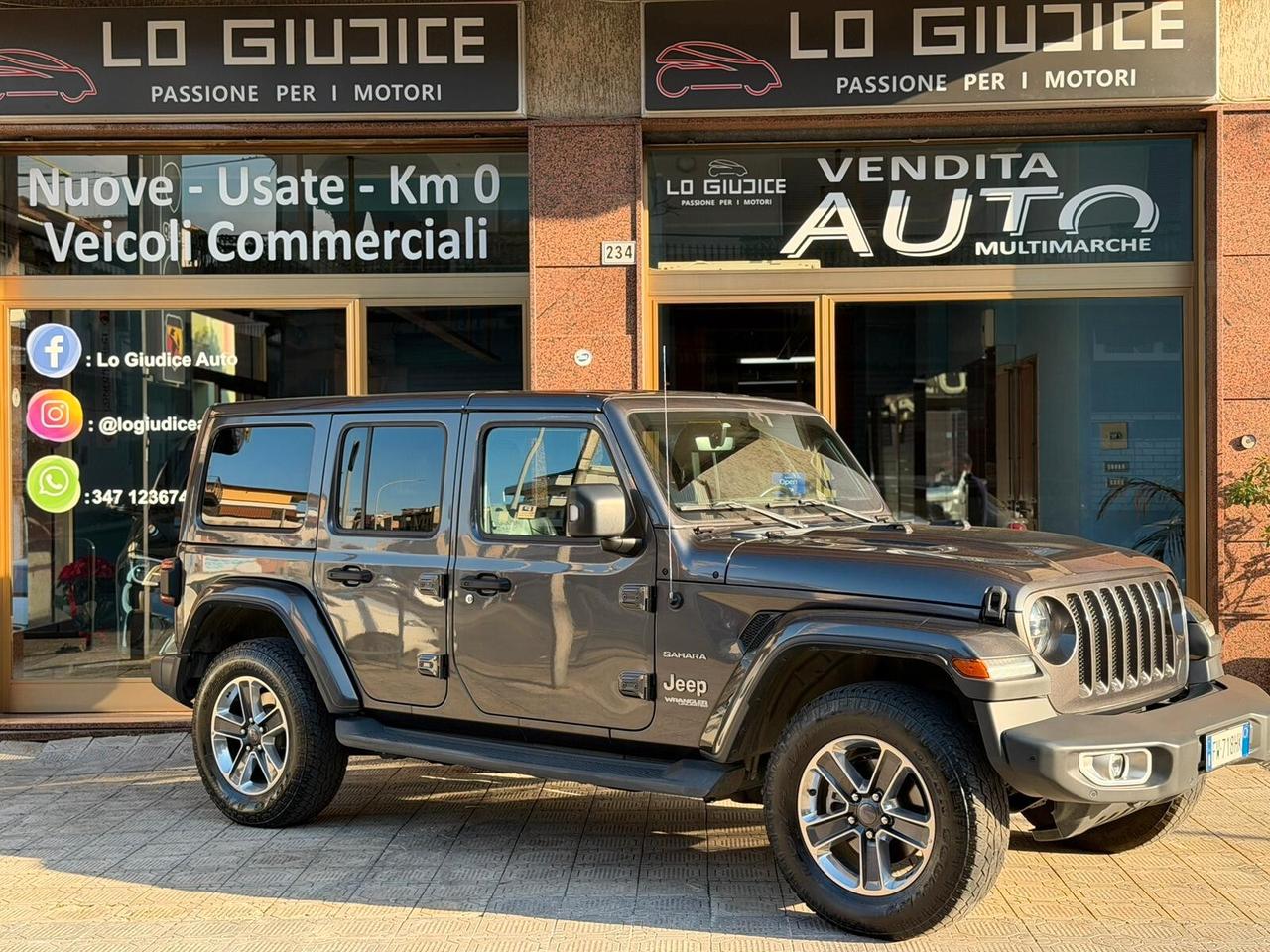 Jeep Wrangler Unlimited 2.2 Mjt II Sahara