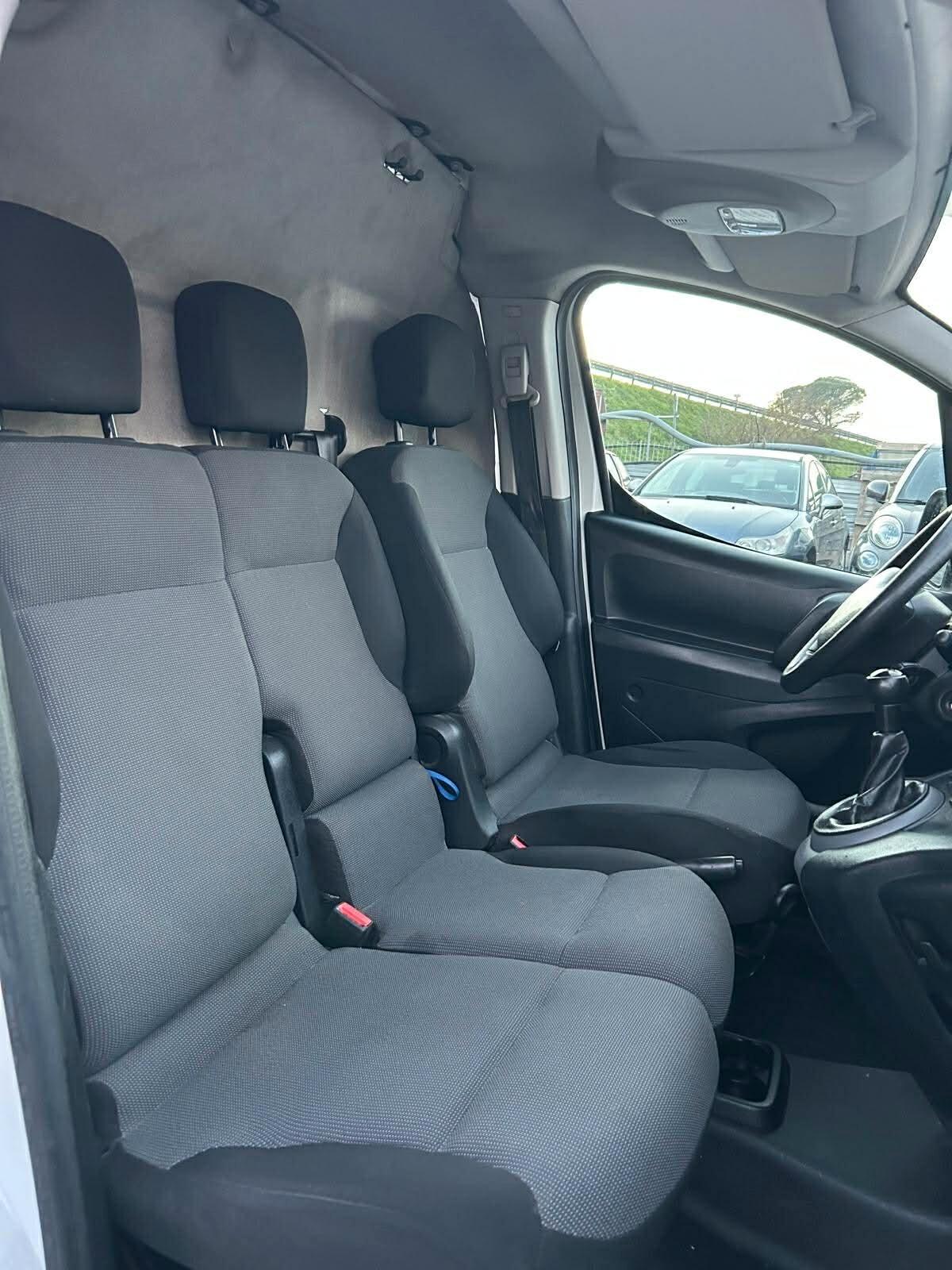 Peugeot Partner 3 posti 1.6 hdi 100 cv euro 6