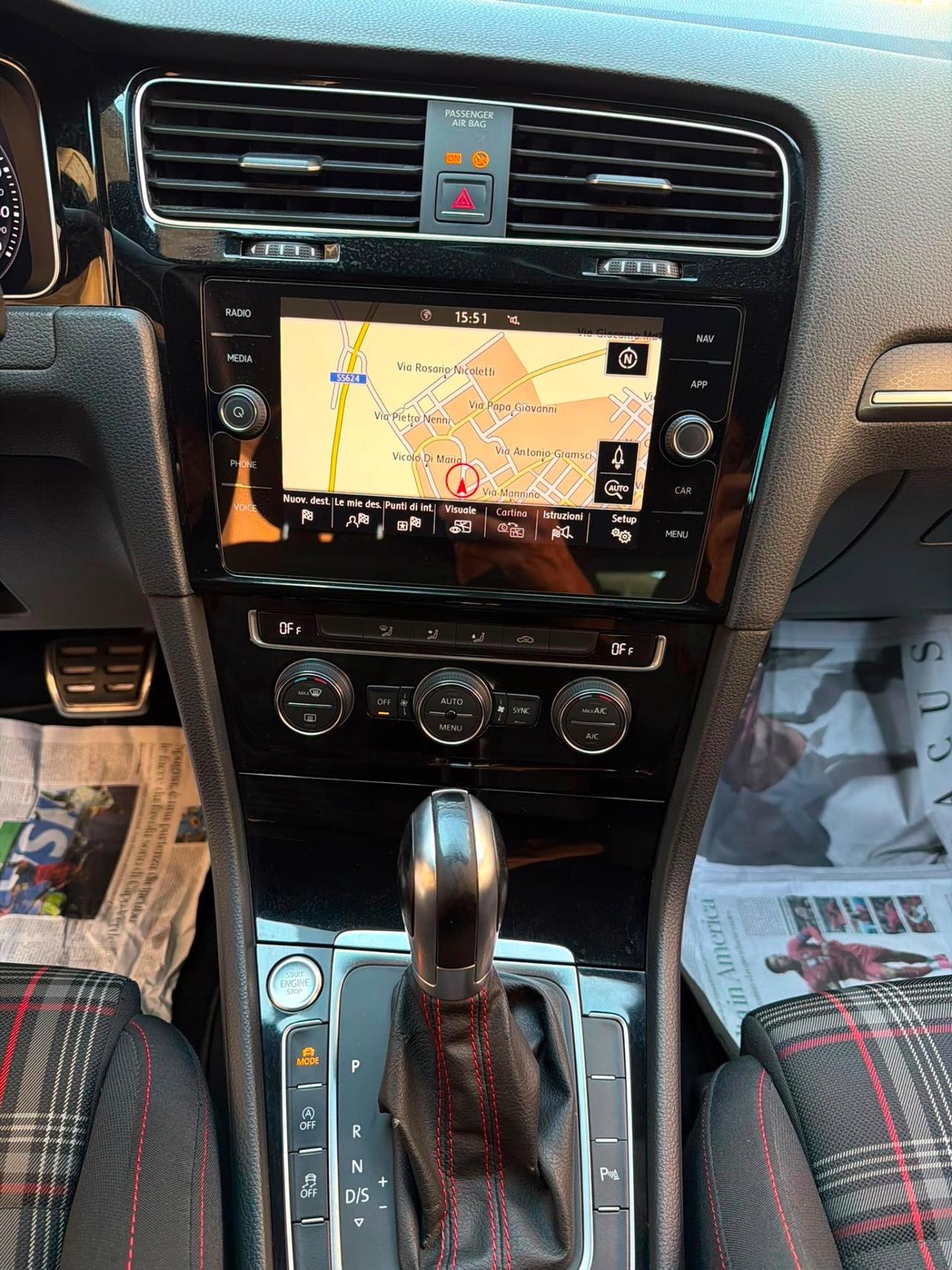 Volkswagen Golf GTI Performance 2.0 245 CV TSI 5p. BMT
