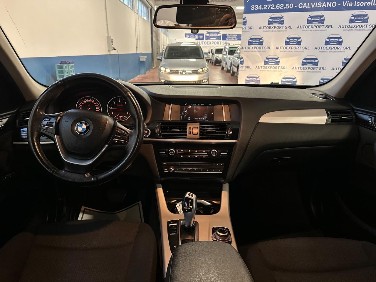 Splendida Bmw X3/2015/euro6/kmcertificati.