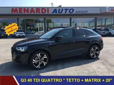 Audi Q3 SPB 40 TDI Quattro S tronic S-LINE Edition S LINE TETTO APRIBILE