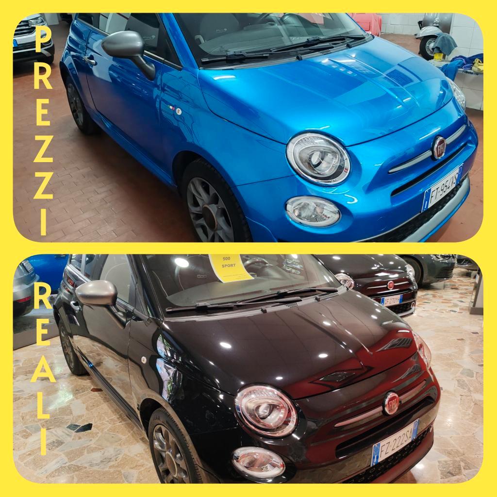 Fiat 500 1.2 SPORT VARI ANNI 2018/2019 PREZZI REALI VARI MODELLI