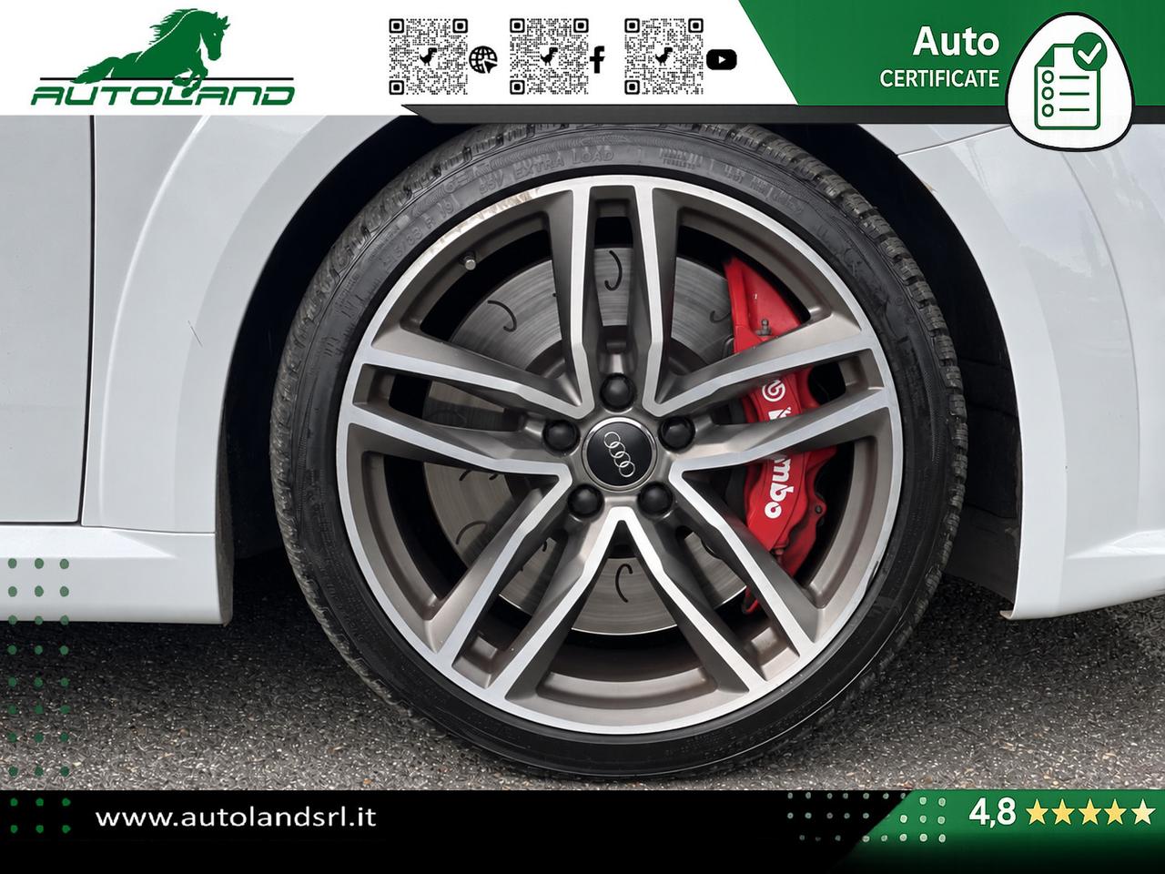 Audi TT Coupe 2.0 tfsi S line QUATTRO REVO Stage 3 - B&O - Matrix - MMI Plus - Retrocamera
