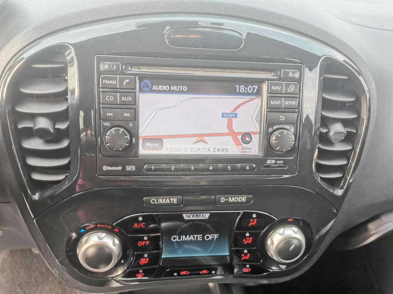 Nissan Juke 1.5 dCi Acenta cv 110 Navi Retrocamera 2012