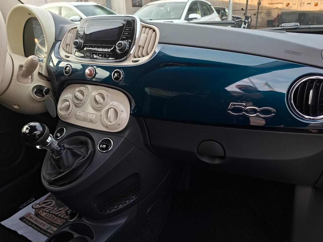 Fiat 500 1.2 fire euro6b 2016 nuovissima