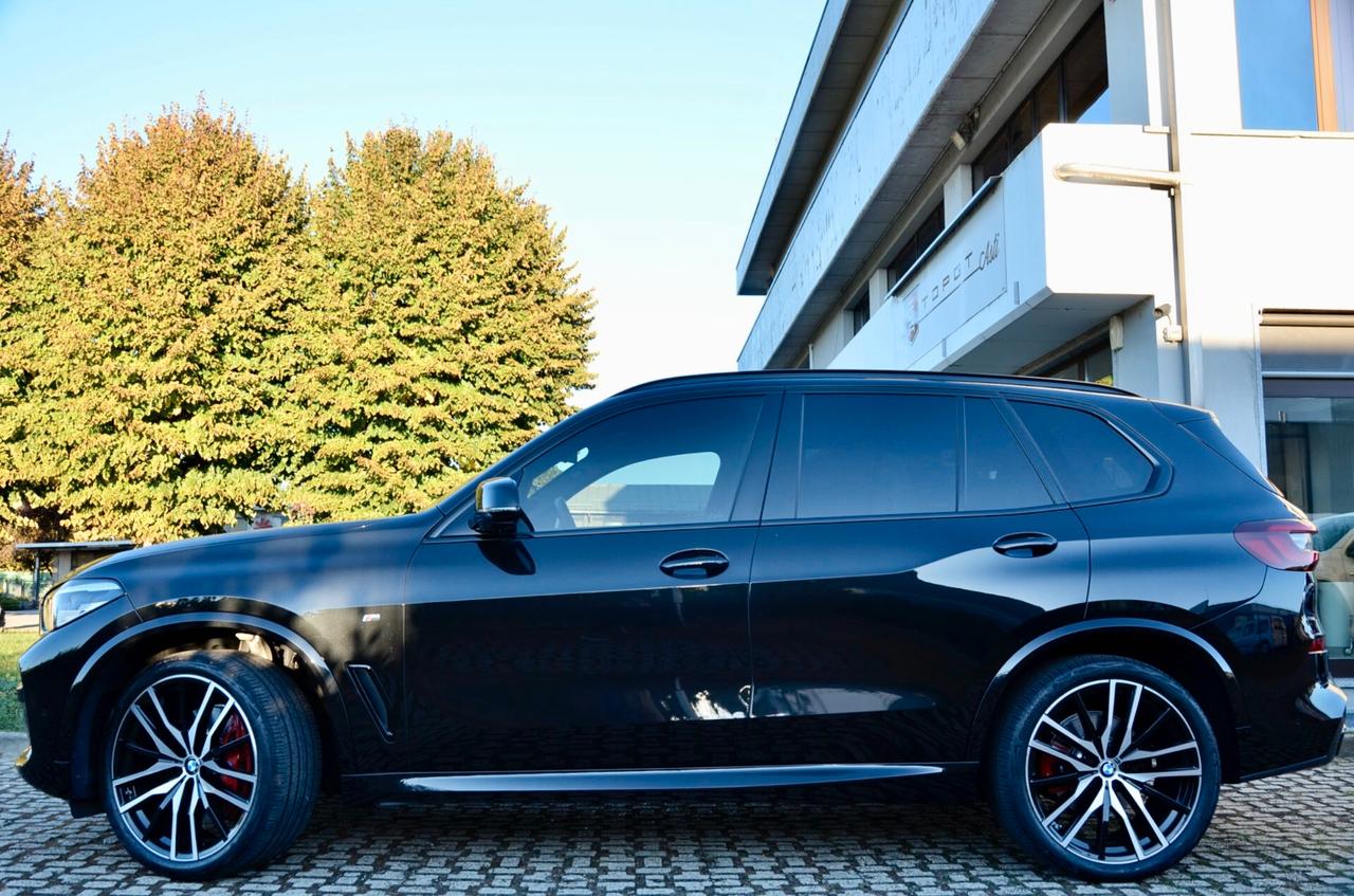 BMW X5 XDRIVE25d MSPORT 231cv AUTO, ECCELLENTI CONDIZIONI, GAR. UFF BMW 6/2026, BOLLO 7/2026, SERVICE UFF BMW, FARI LED, RETROCAMERA, 22", PERMUTE