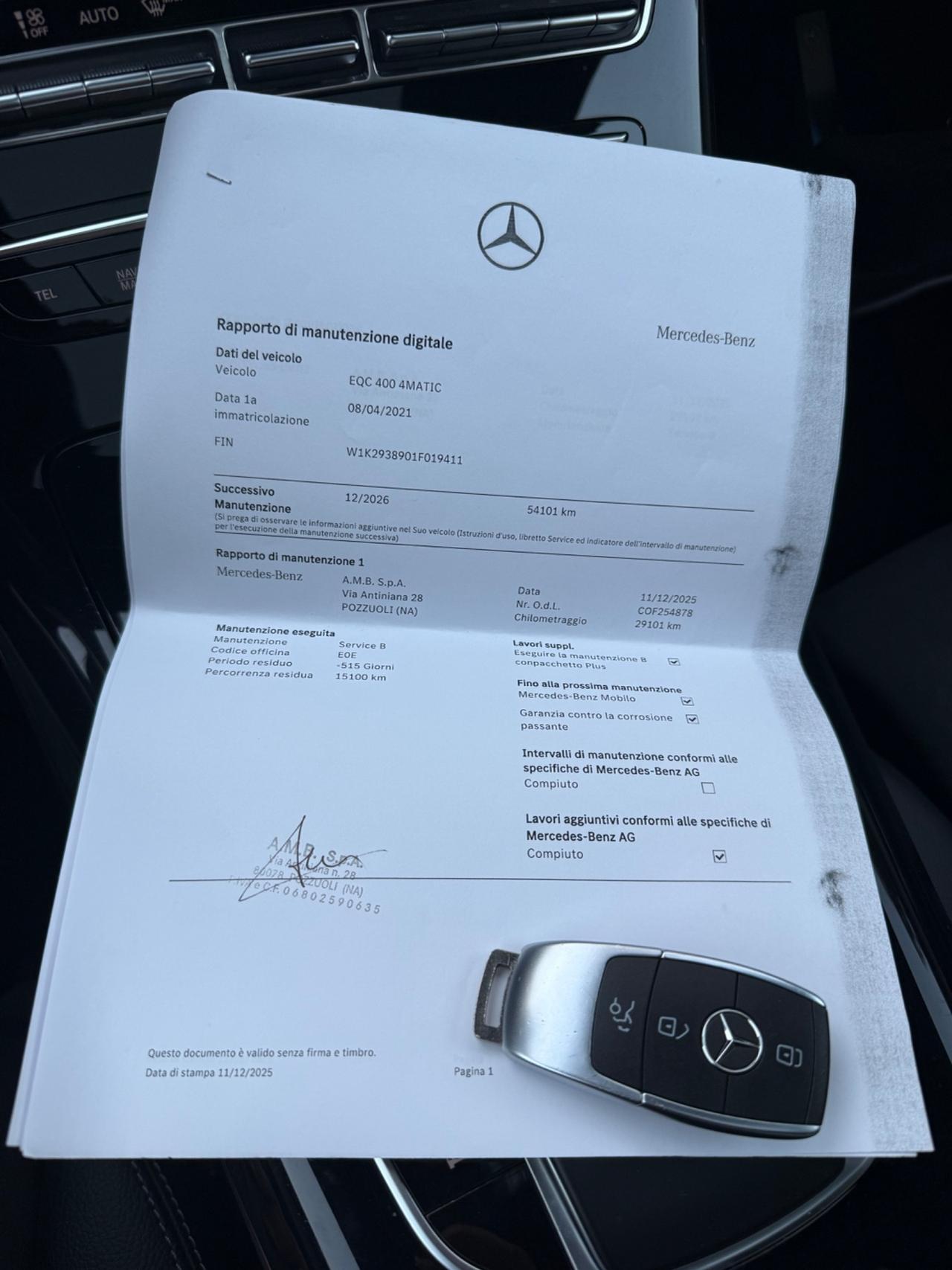 Mercedes-benz EQC 400 4Matic Premium Plus