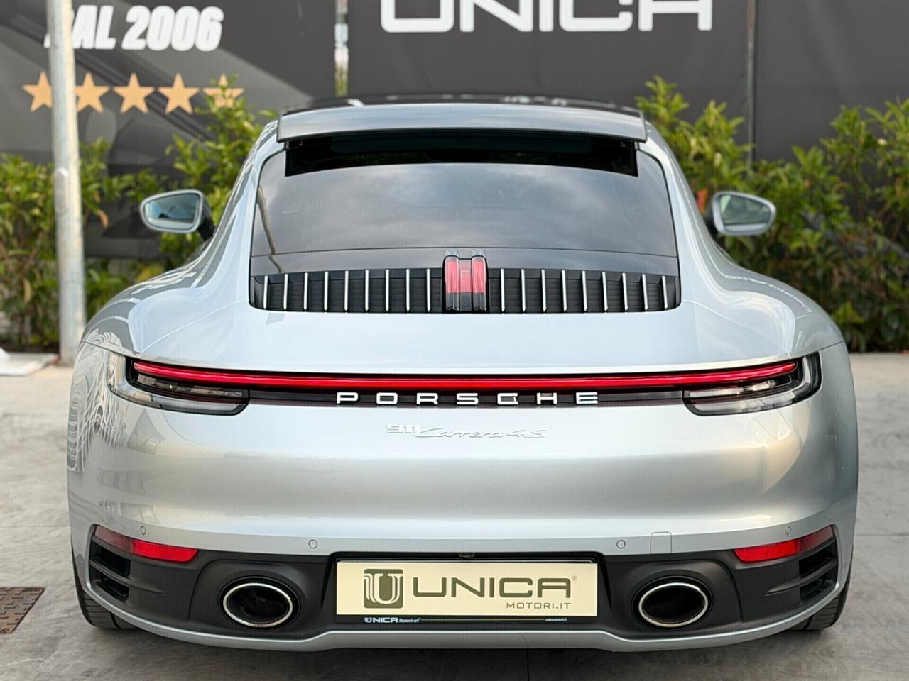 Porsche 992 911 COUPE' 3.0 450 CV CARRERA 4S PASM ITALIANA TETTO
