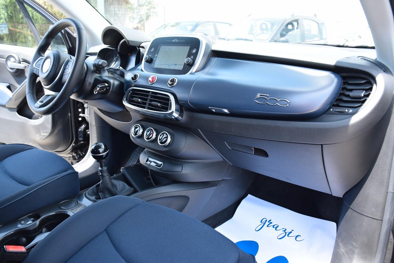 Fiat 500X 1.3 MJT 95CV AZIENDALE IVA DETR. NAVI ANDROID CRUISE BT OK NEOP.