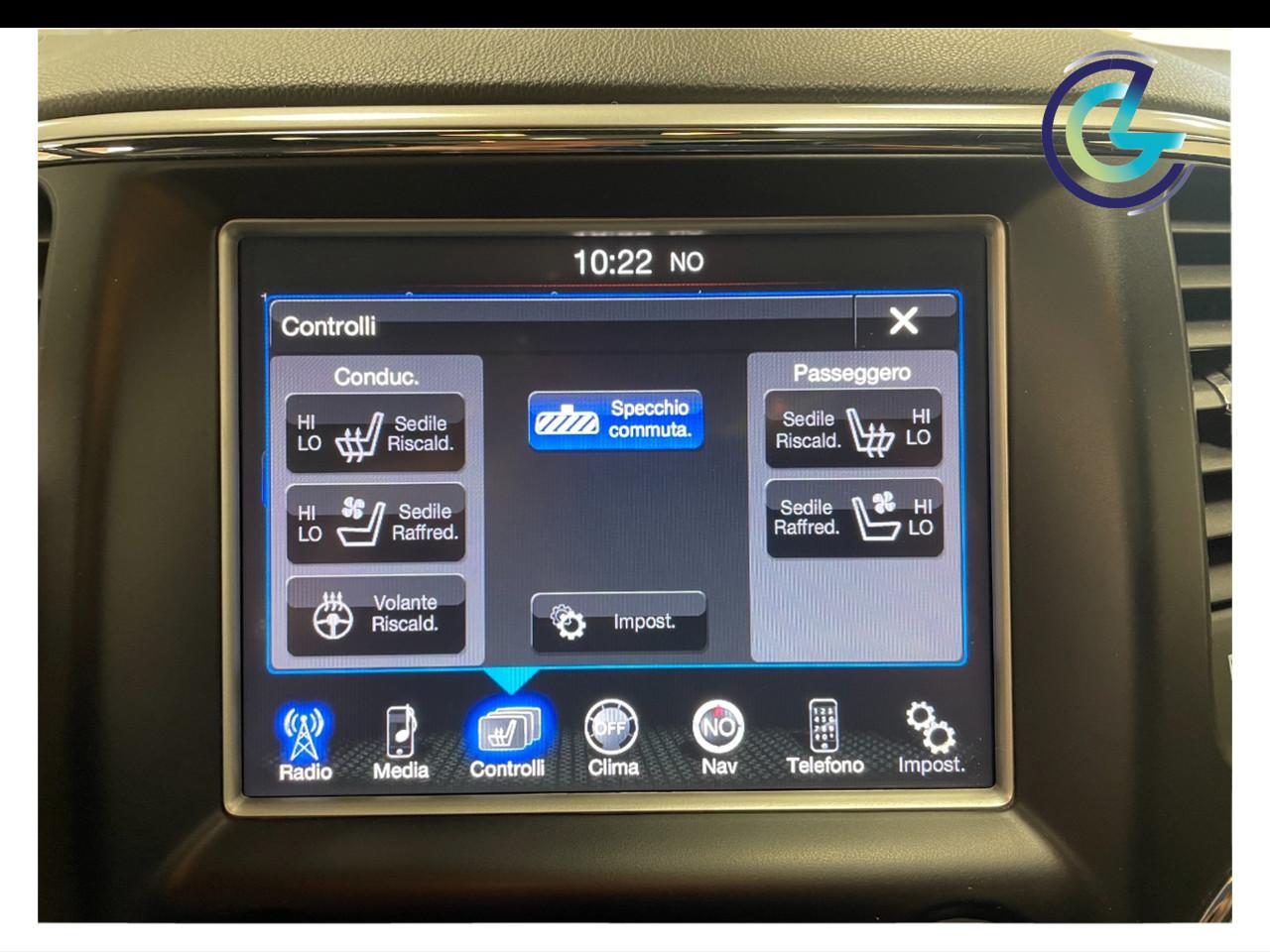 JEEP Grand Cherokee IV 2013 - g.cherokee 3.0 crd V6 Overland 250cv auto E6