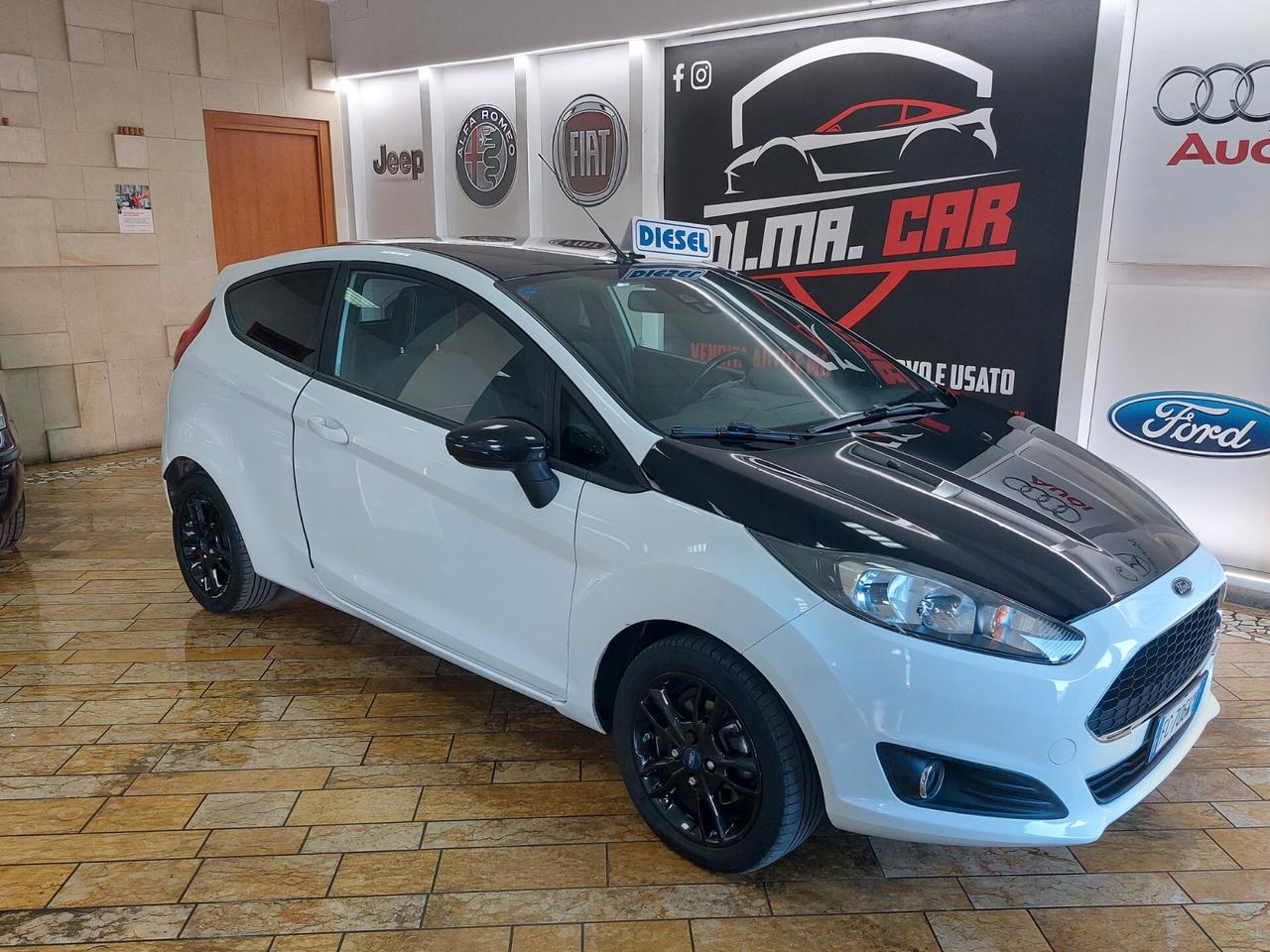 Ford Fiesta 1.5 TDCi 75CV 3 porte Black & White Edition