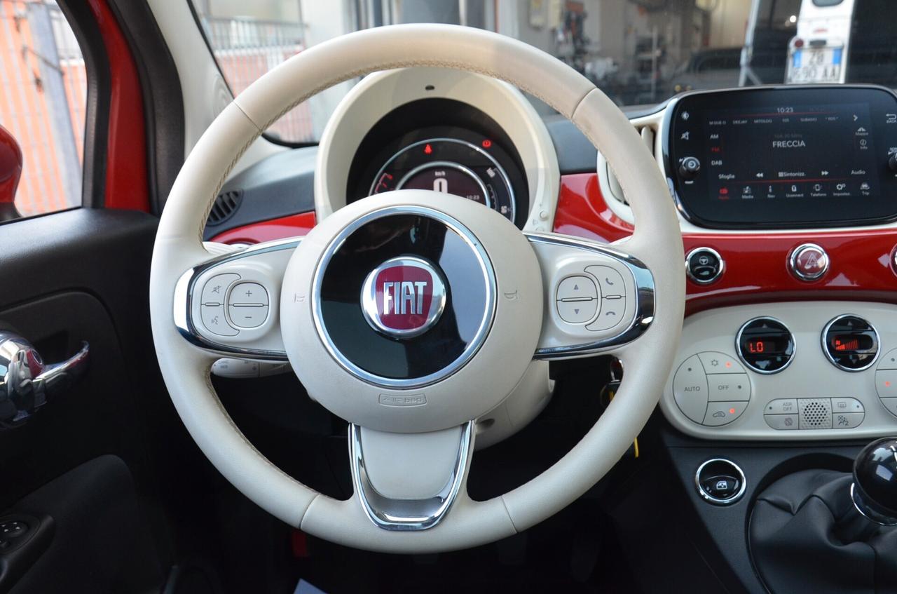 Fiat 500 1.0 Hybrid Red