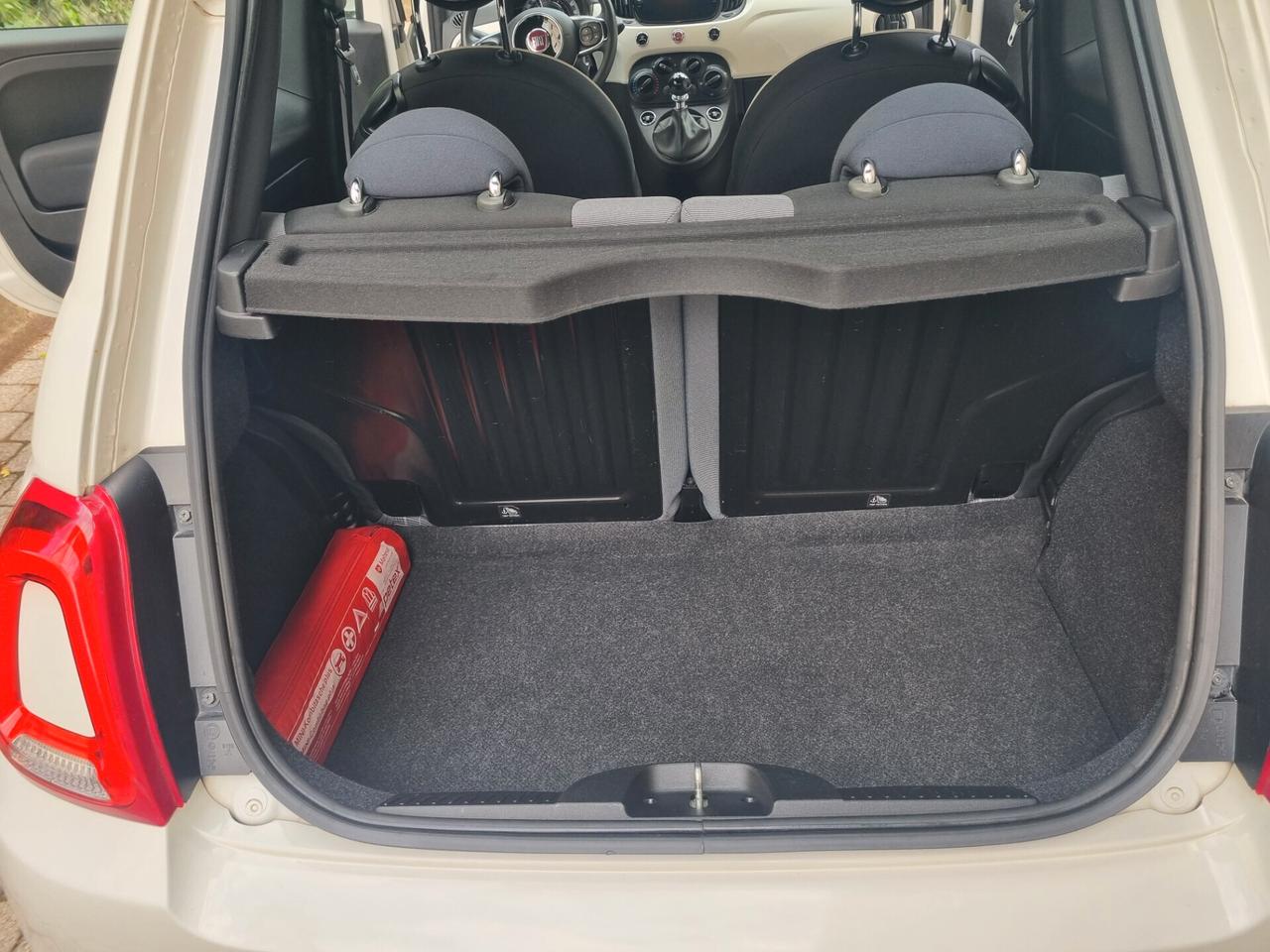 Fiat 500 1.2 Lounge 69cv anno 10/2019 km66000 neopat