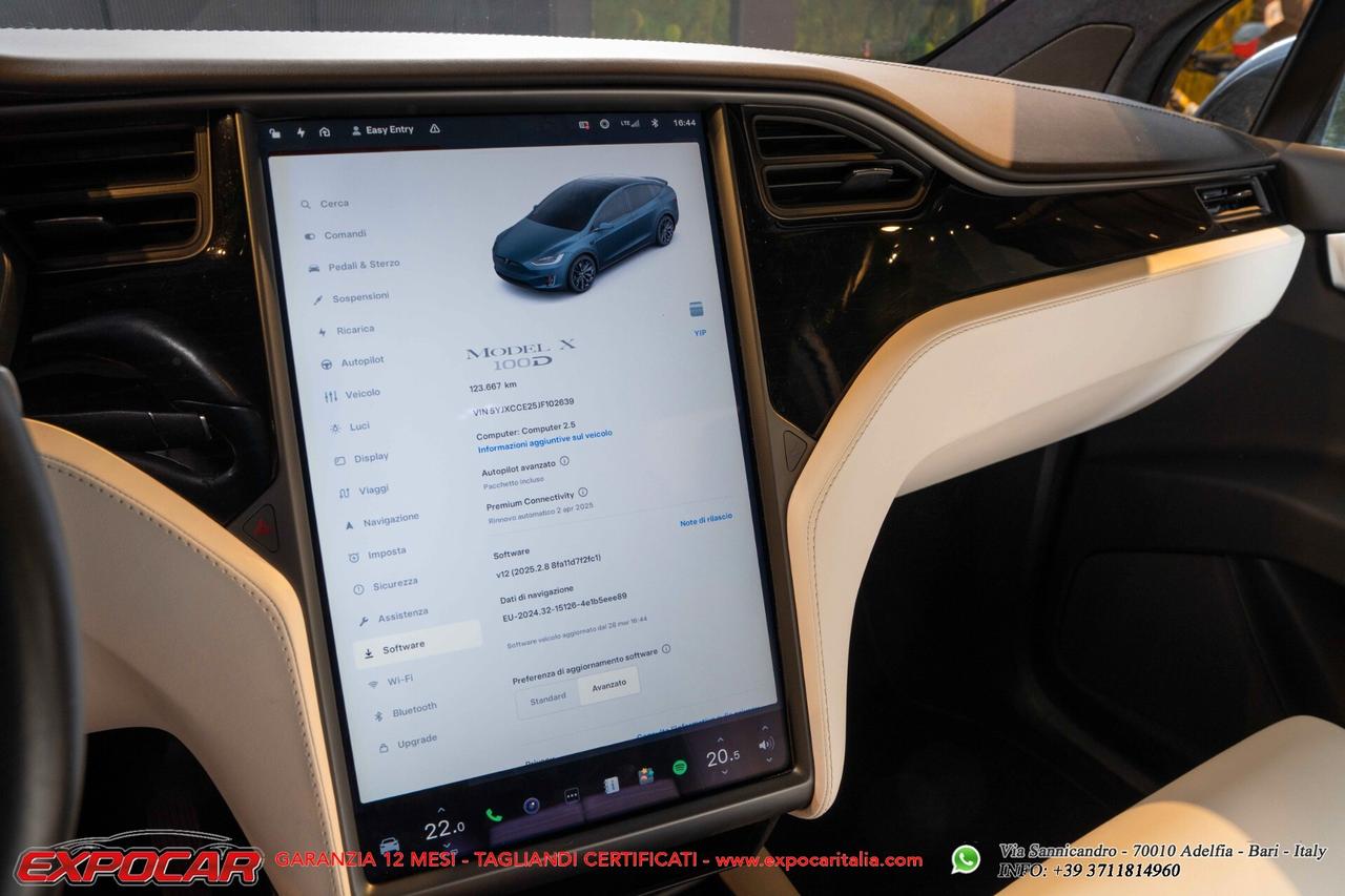 Tesla Model X Model X 100kWh Dual Motor Autopilot