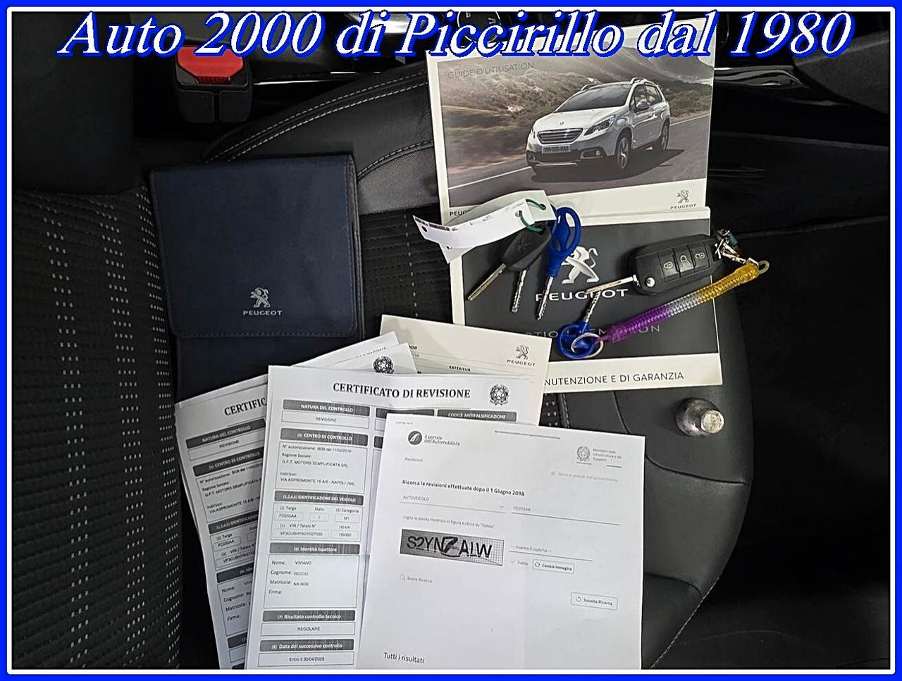 Peugeot 2008 Allure 1600 hdi 100cv Garanzia12Mesi
