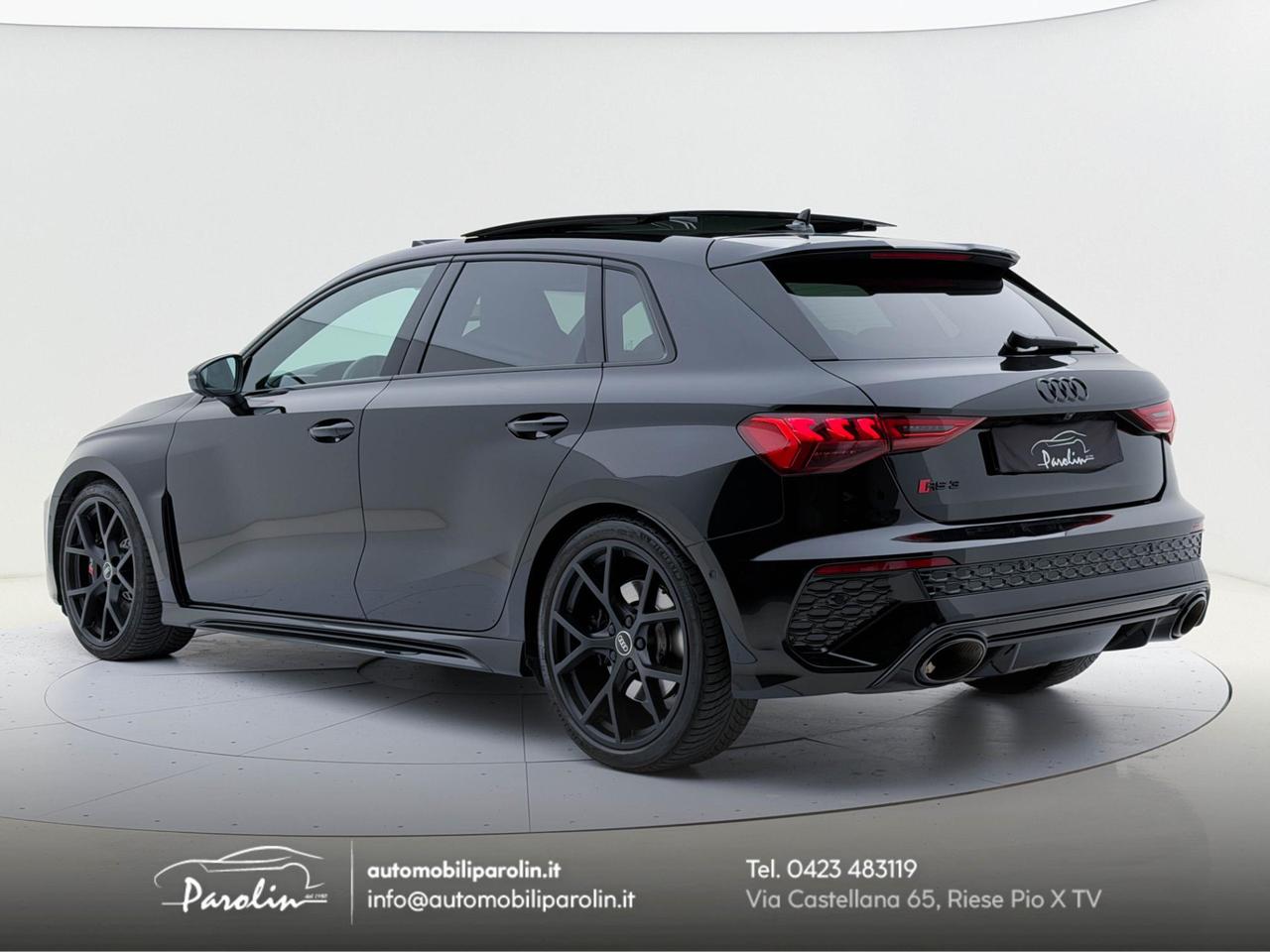 Audi RS3 Sportback 2.5 tfsi quattro S-tronic Black-Tetto-Matrix-Pelle