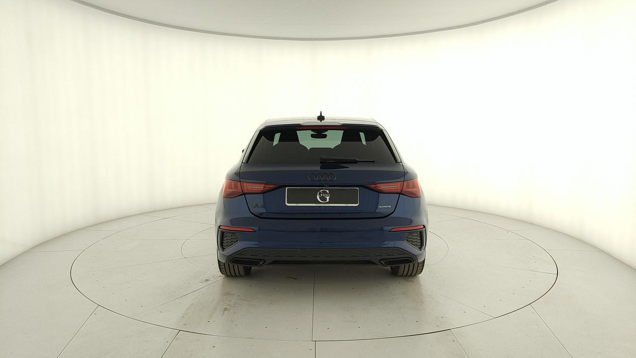 AUDI A3 Sportback 40 2.0 tfsi S line edition quattro s-tronic