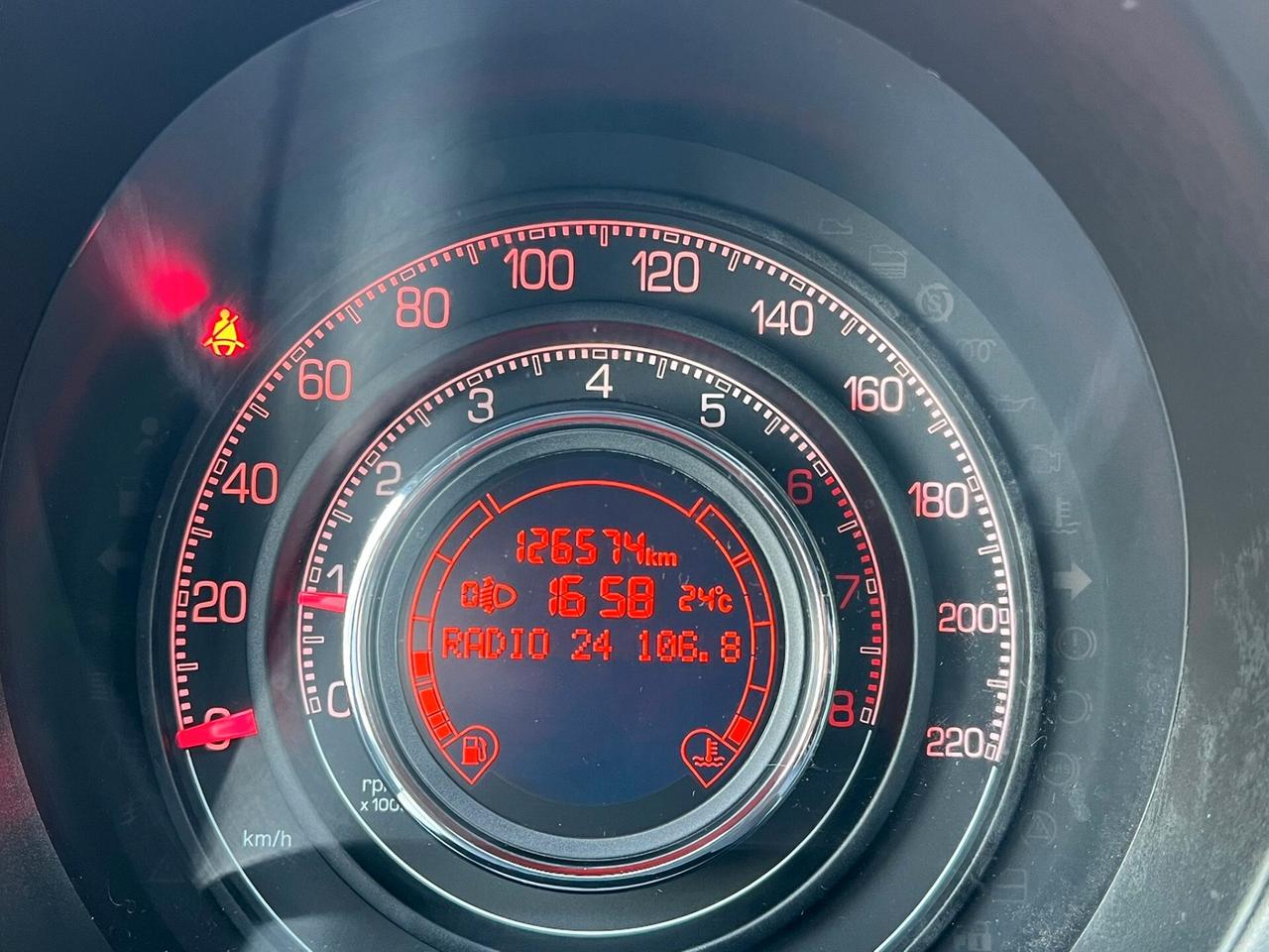 Fiat 500 1.2 Matt black