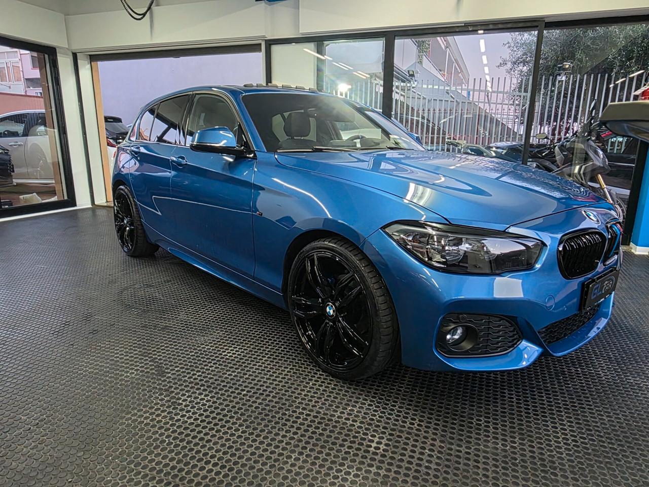 Bmw Serie 1 116d M-Sport Blu Estoril + Tetto