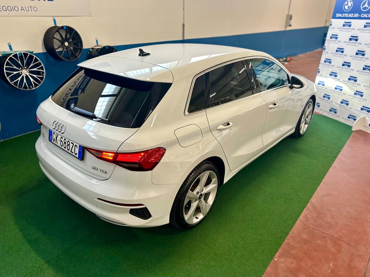 Audi A3 TDI S tronic Business Advanced/2022/euro6d-isc temp
