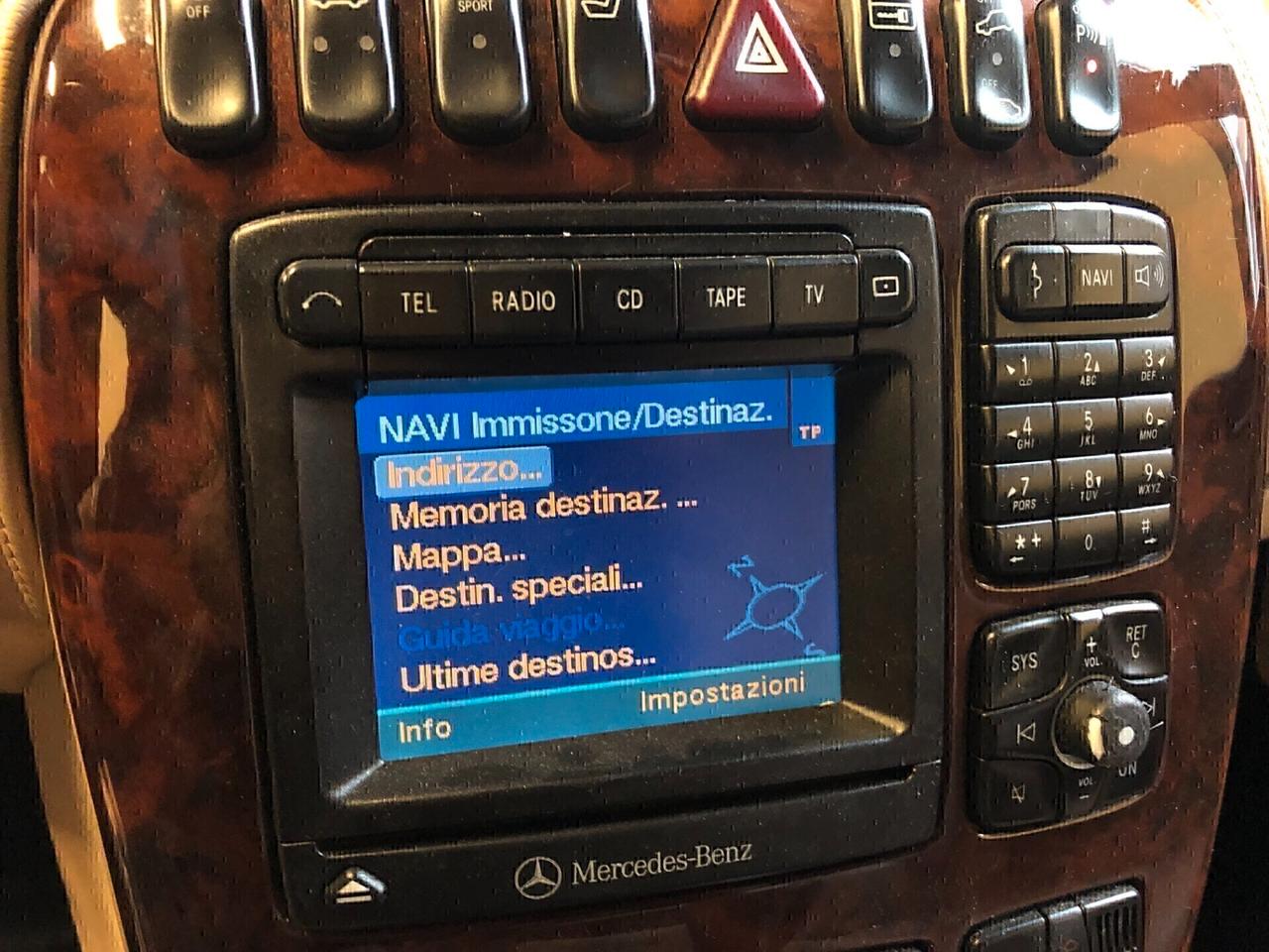 Mercedes-benz CL 500 cat fatture tagliandi mercedes