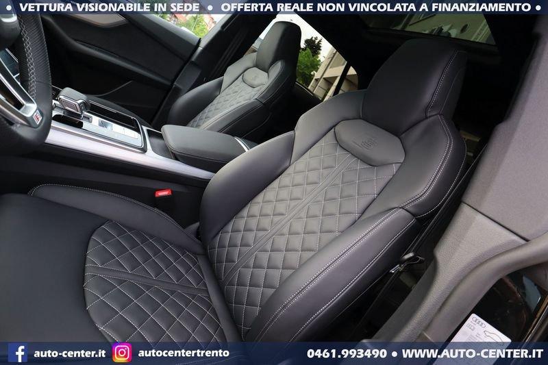 Audi Q8 50 TDI quattro S-line BLACK 23 TETTO 4RUOTESTERZANTI Sline