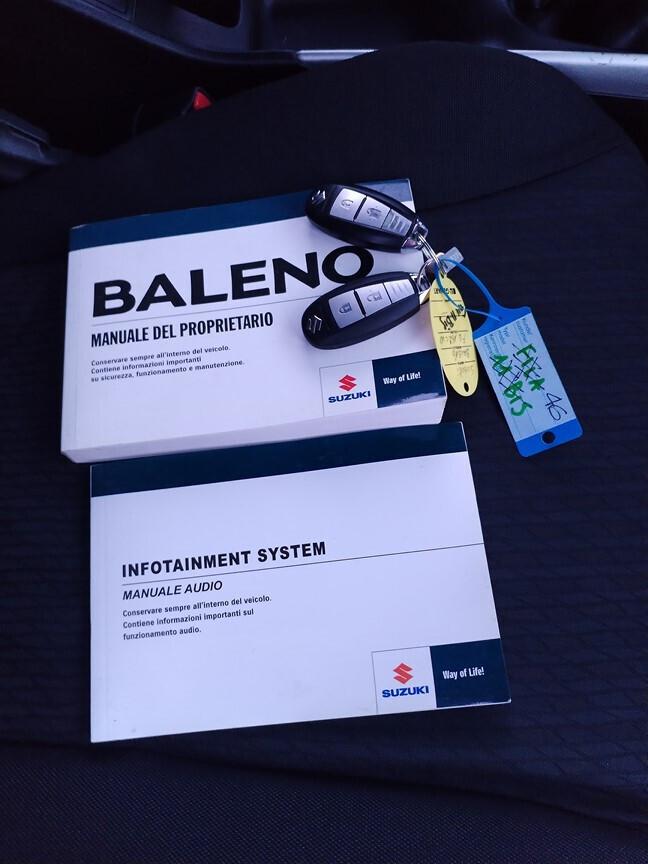 Suzuki Baleno 1.2 Hybrid B-Top 2017 KM 129800 GOMME NUOVE E TAGLIANDO