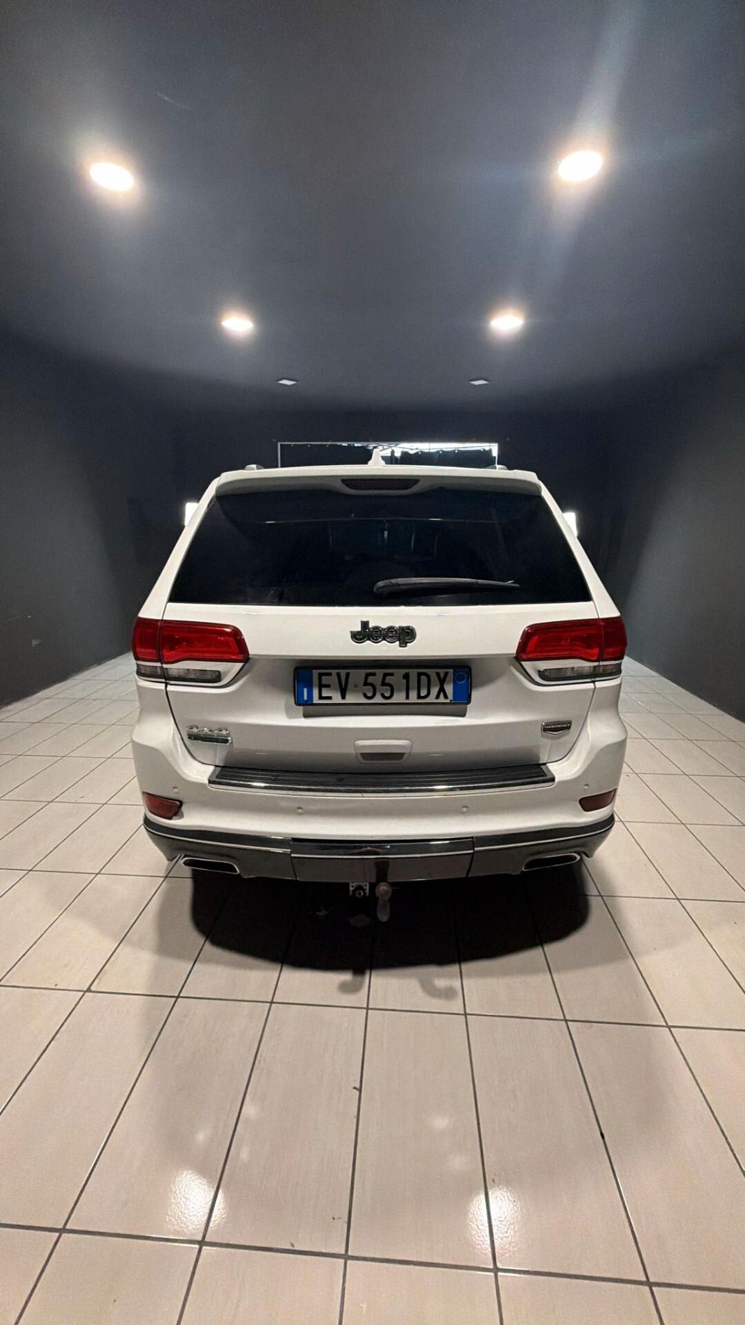 JEEP GR. CHEROKEE SUMMIT DEL 2014 3.0 D 4X4 GANCIO TRAINO
