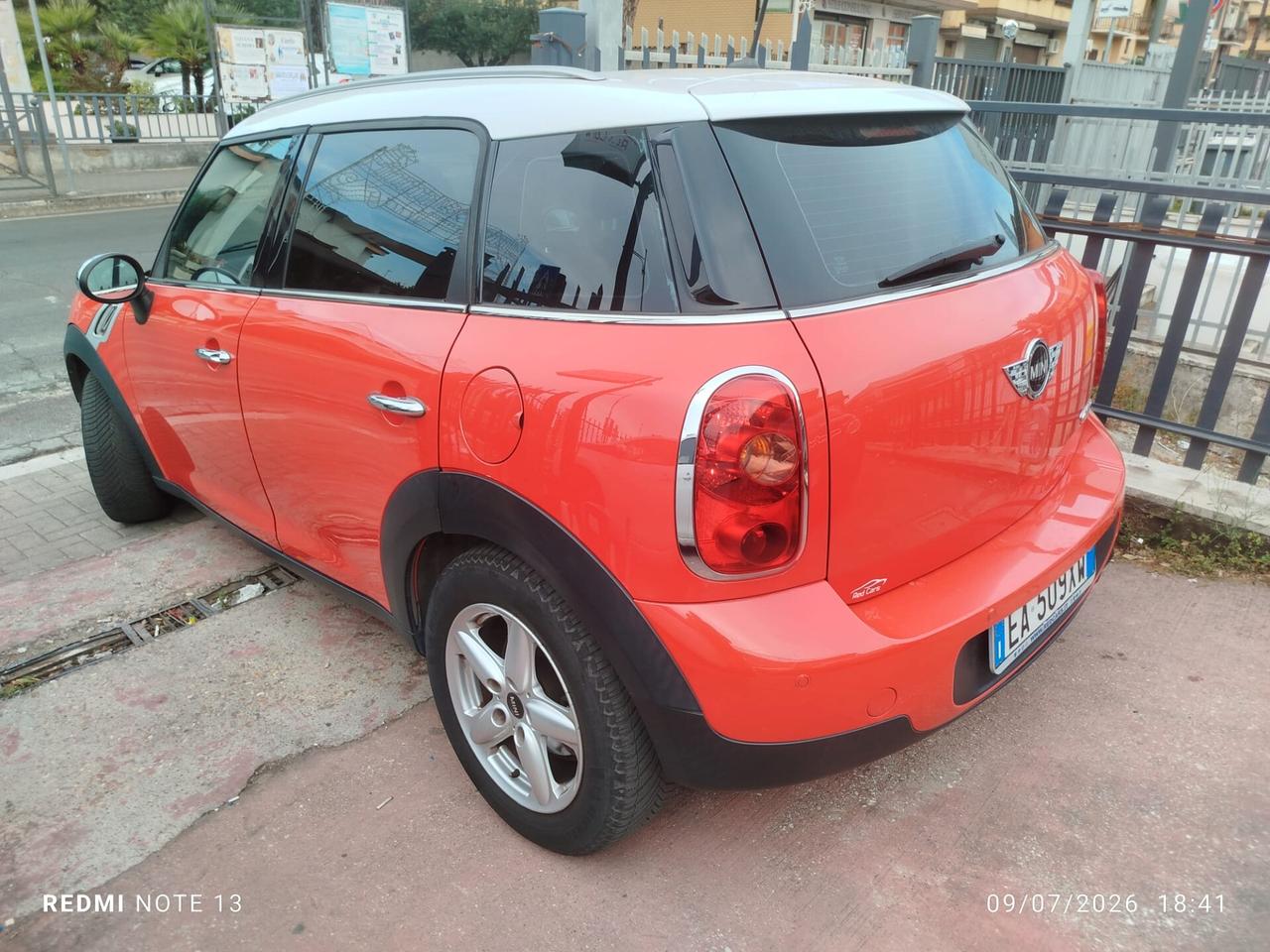Mini Cooper Countryman 1.6-122cv KM CERTI- TAGLIANDATA- GARANZIA 12 MESI