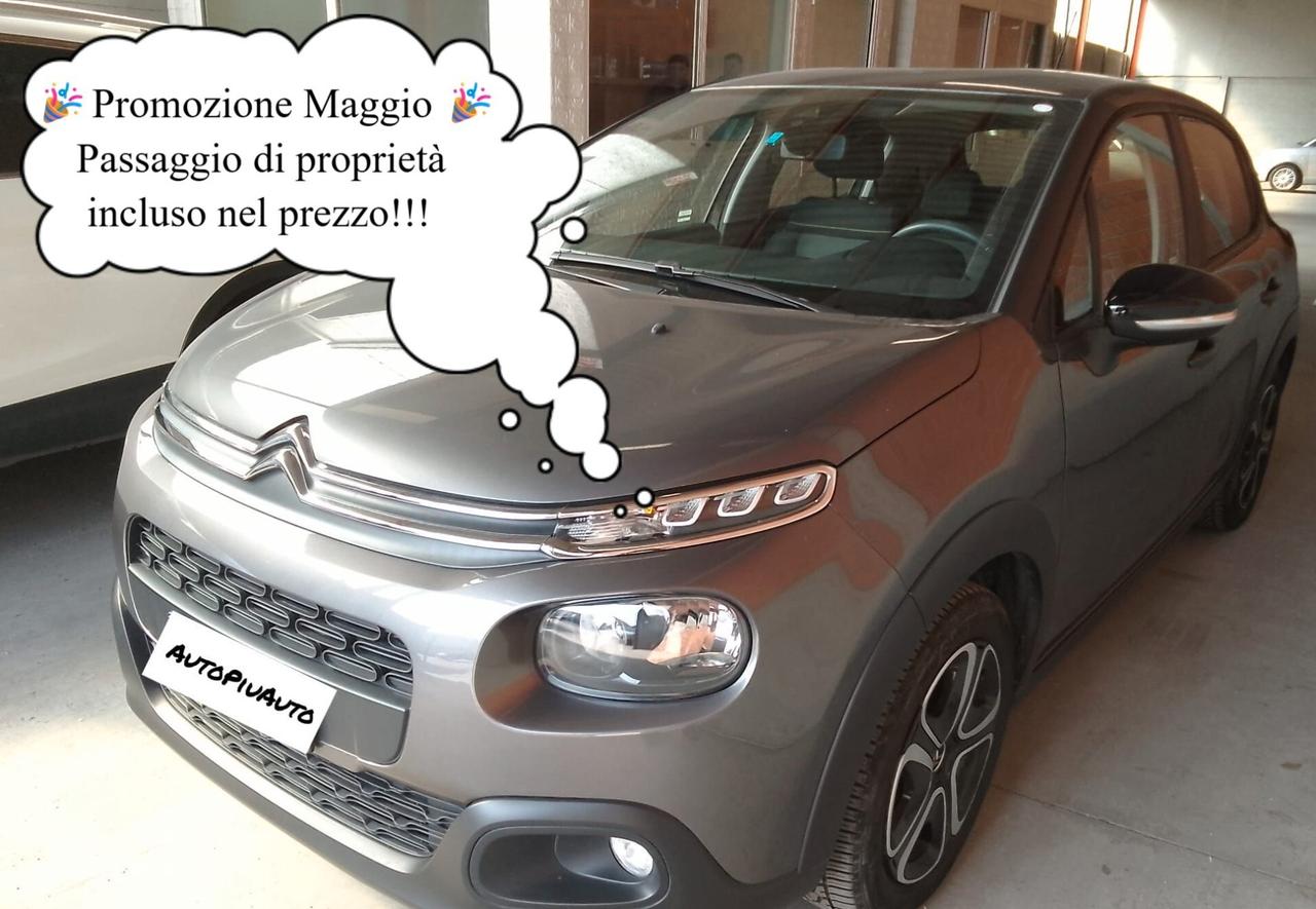 Citroen C3 PureTech 82 S&S Shine Ok NEOPATENTATI