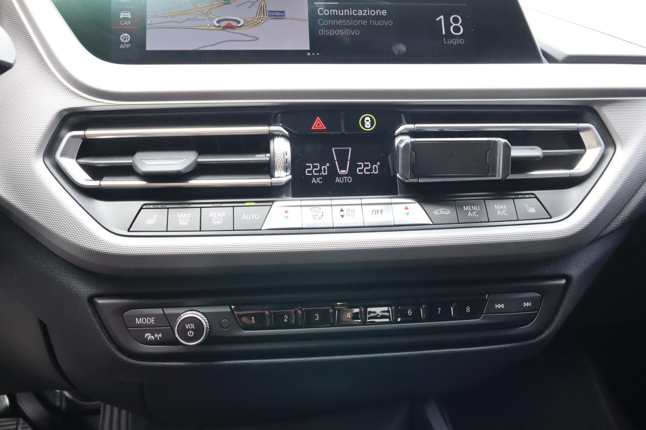Bmw 118 150CV VIRTUAL LED NAVI SENSORI DAB