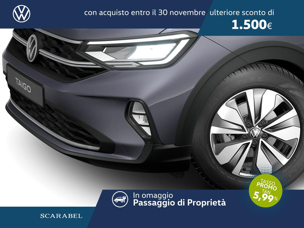 Volkswagen Taigo 1.0 tsi edition plus 95cv
