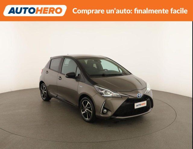 TOYOTA Yaris 1.5 Hybrid 5 porte Lounge Red/Bronze