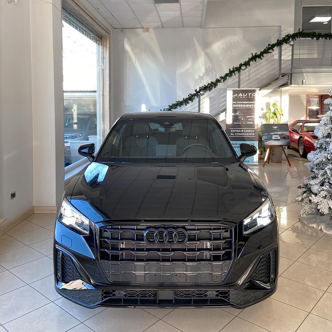 Audi Q2 35 TDI S line edition identity black 2.0 150cv