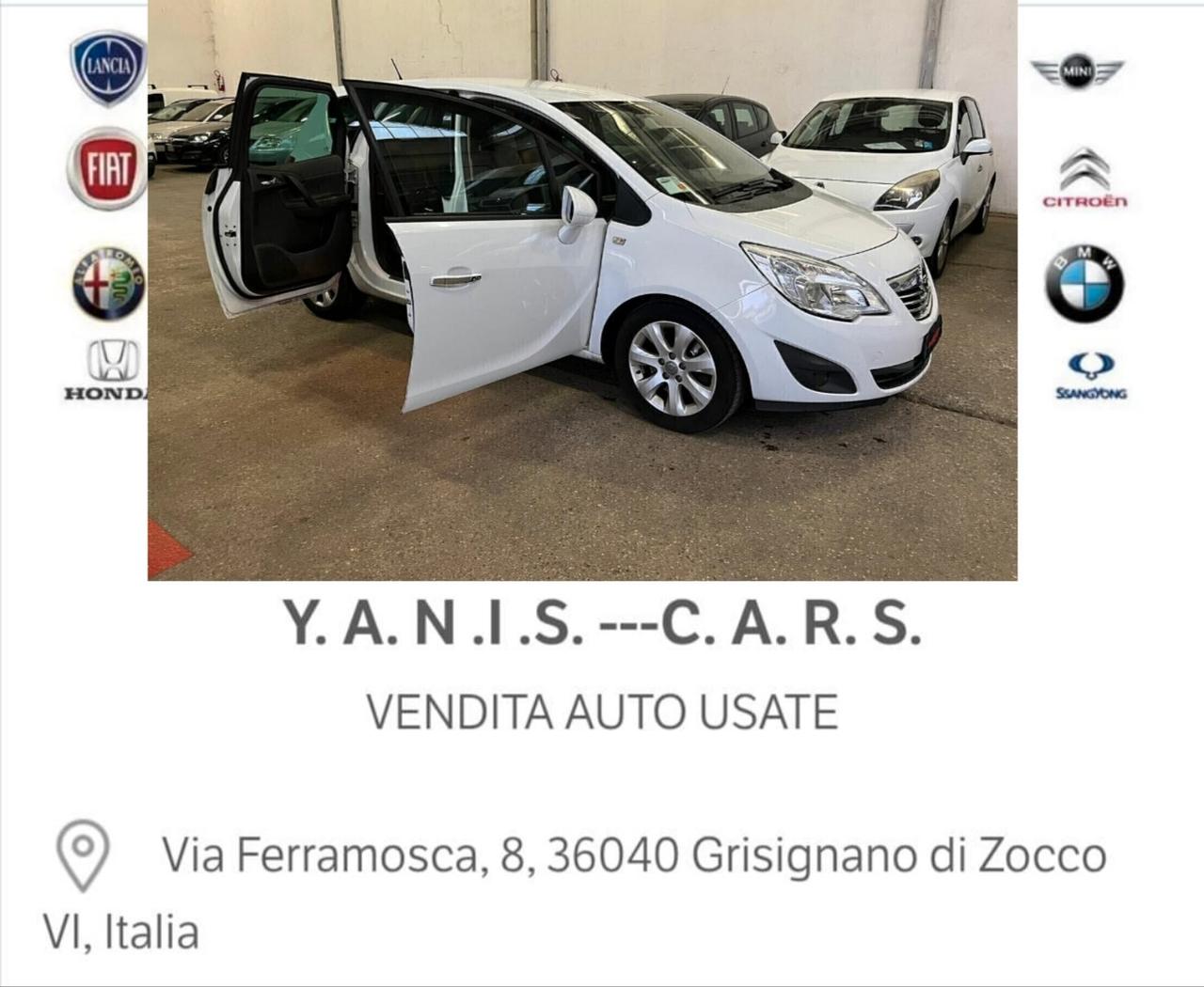 Opel Meriva 2'a serie-disrl-2011