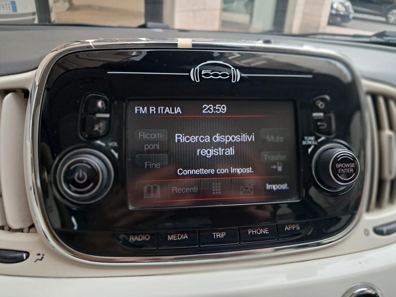 Fiat 500 1.2 Lounge-Restyling-NEOPATENTATI-Euro 7290